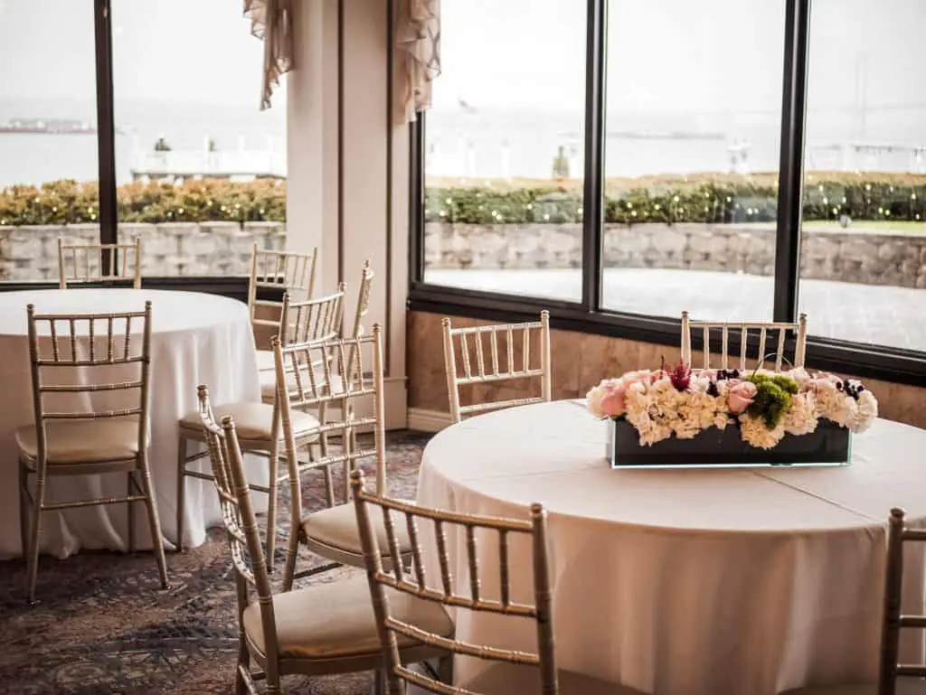 average cost to rent chairs for a wedding